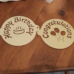 Cake Stencils for Decoration
